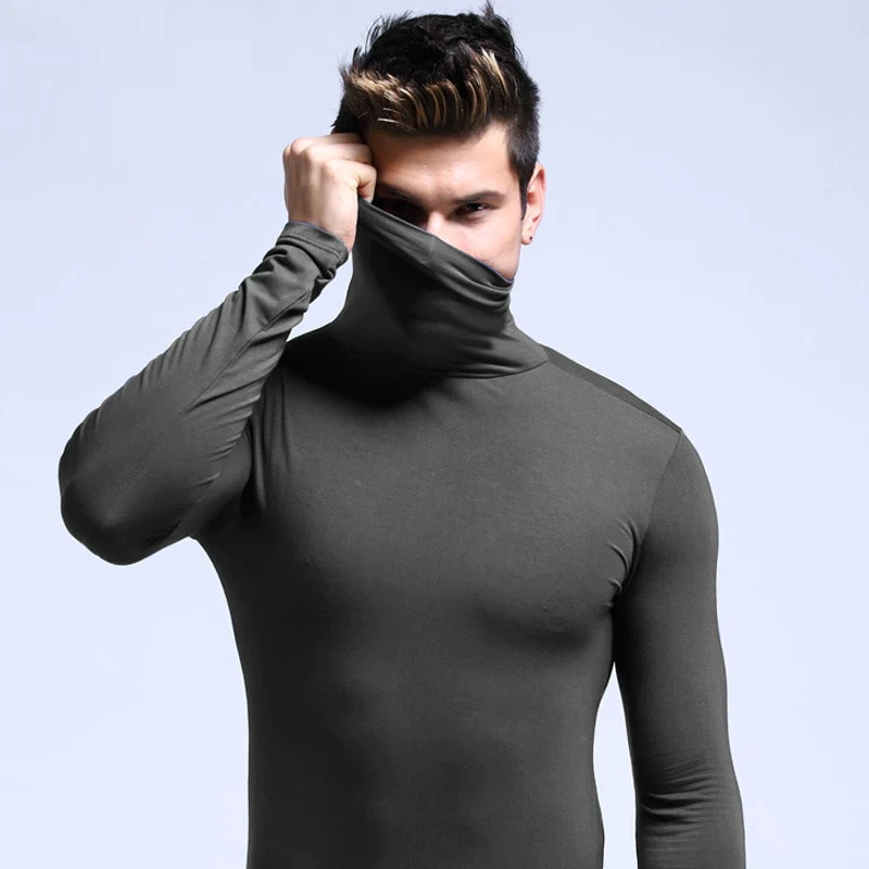 WW | Tight undershirt with long collar