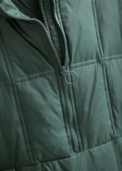 WW | Pockets Fine Cotton-Filled Zipper Winter Coats