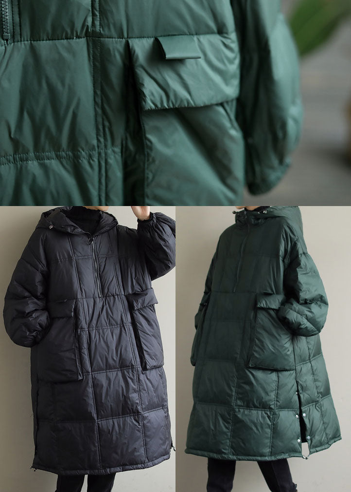 WW | Pockets Fine Cotton-Filled Zipper Winter Coats