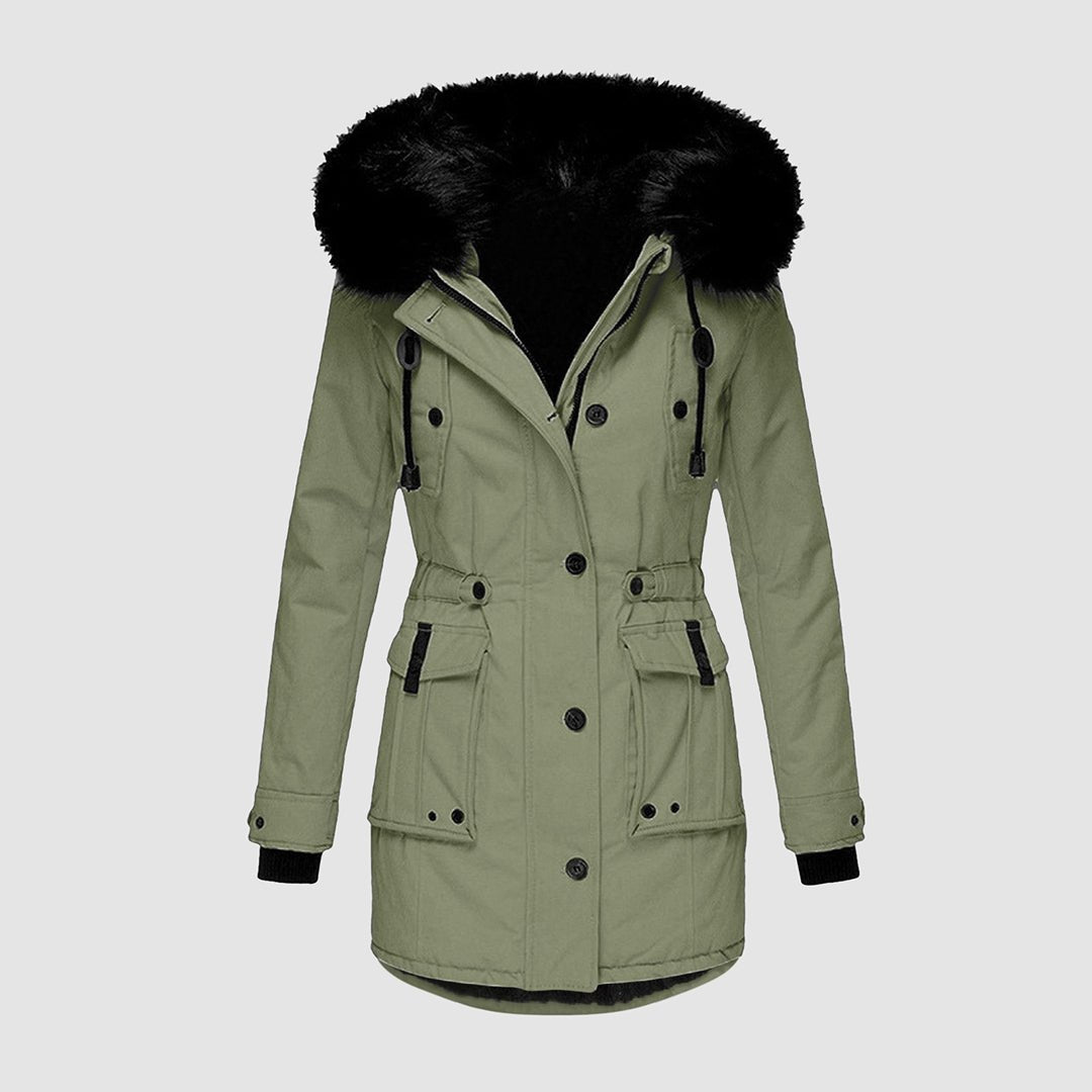 WW | Fell-Kapuze-Parka-Jacke - Wasserabweisend & Isoliert - Winteroberbekleidung - Verstellbare Passform
