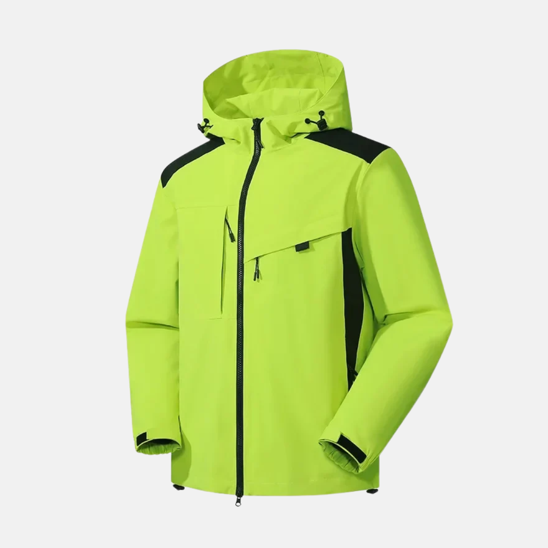 WW | Weather Resistant Relaxed Fit Hood Zipper and Multiple Zipper Pockets