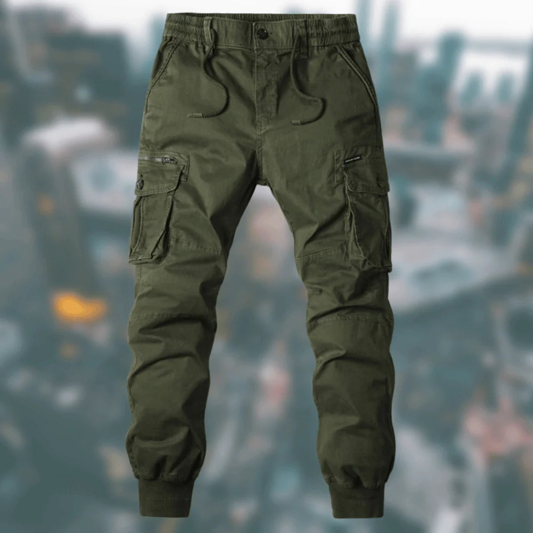 WW | Cargo Jogginghose - Bequeme Jogger mit Taschen & Bündchen für Outdoor & Freizeit