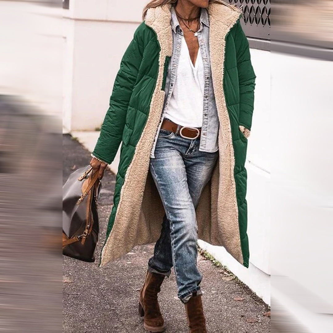 WW | Reversible Women's Puffer Jacket - Stylish and Warm Winter Jacket