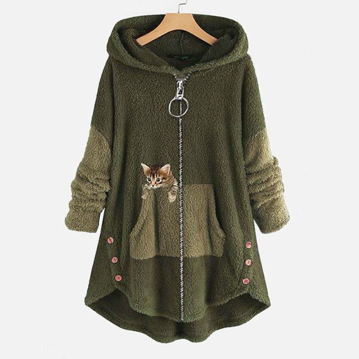 WW | Fleece Jacket with Hood