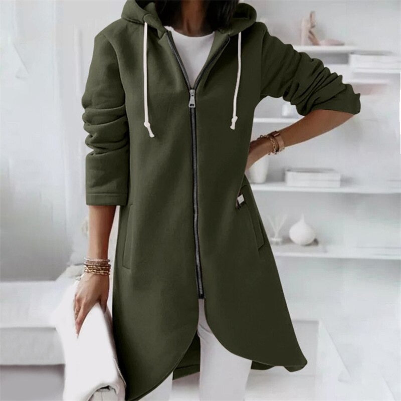 WW | Jacke mit Kapuze und Reißverschluss