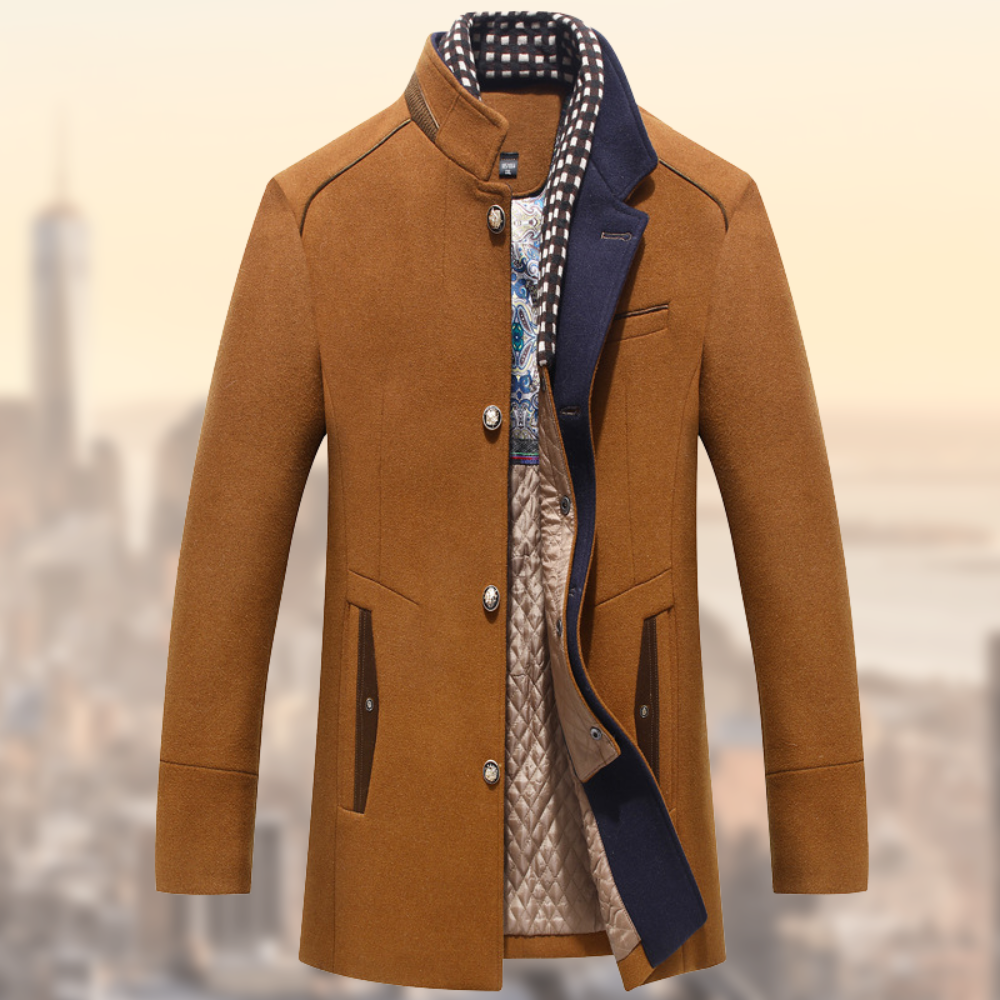 WW | Warm Plaid Jacket for Men