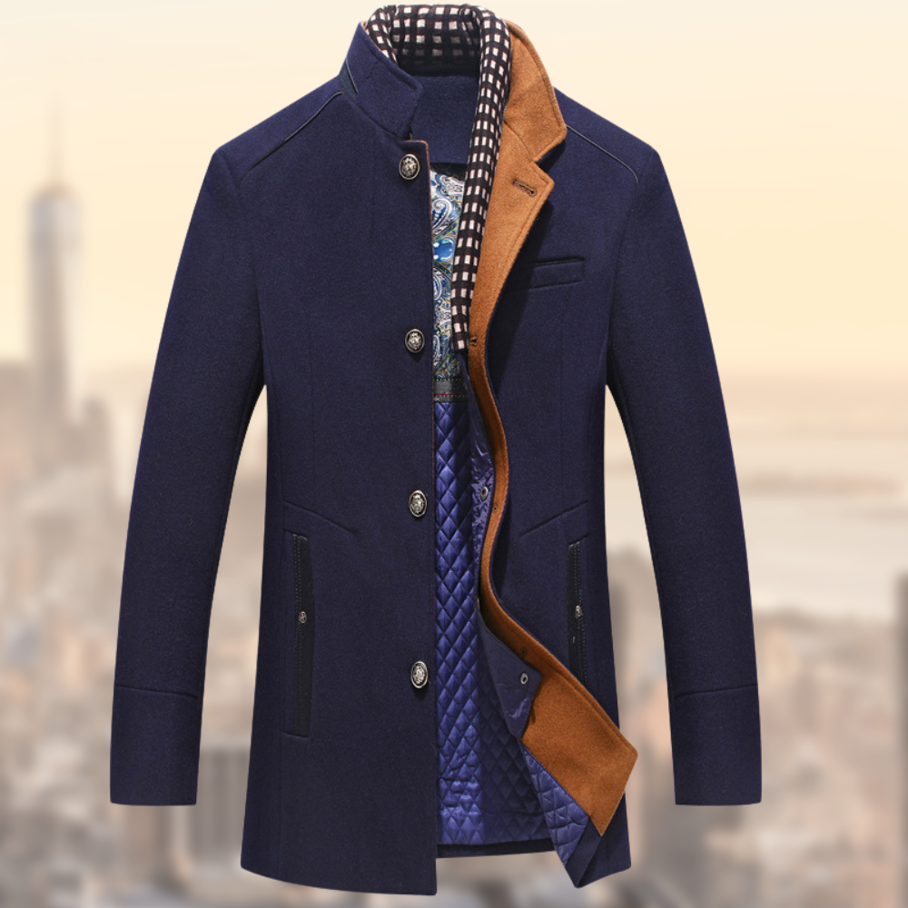 WW | Warm Plaid Jacket for Men