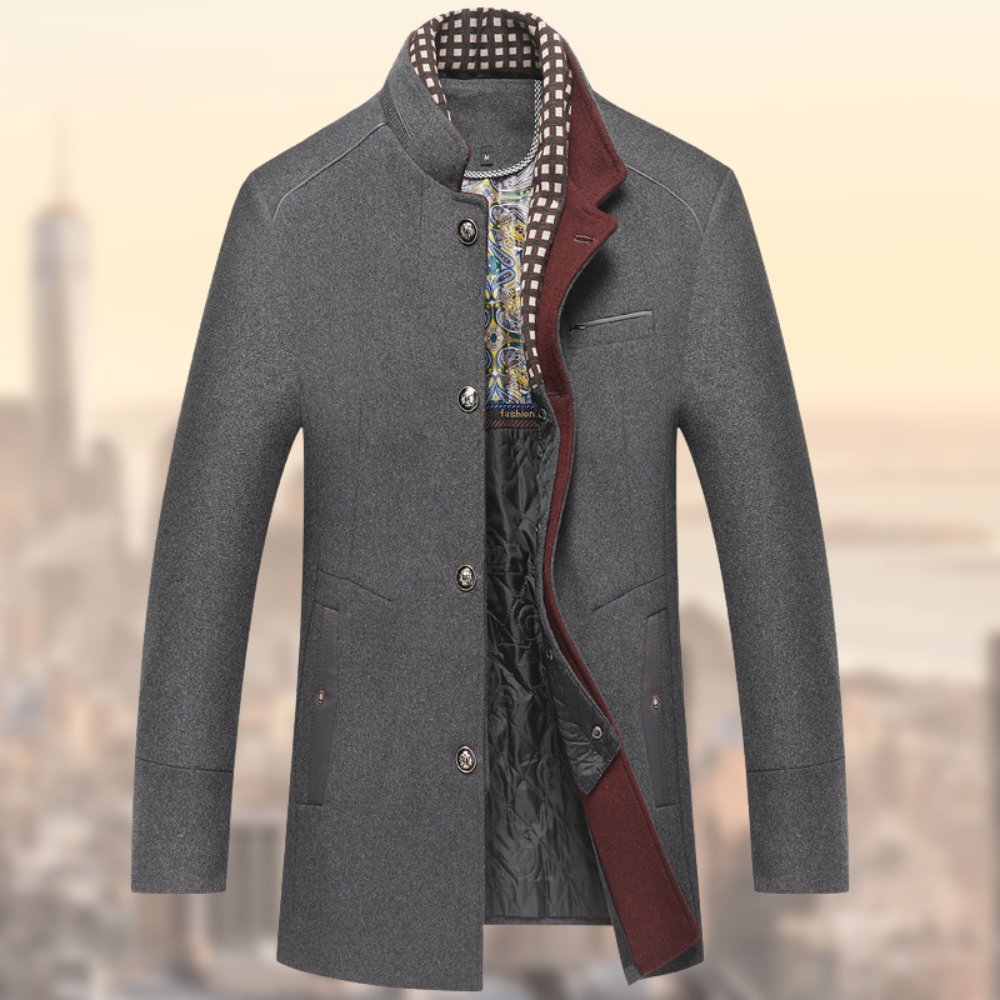 WW | Warm Plaid Jacket for Men