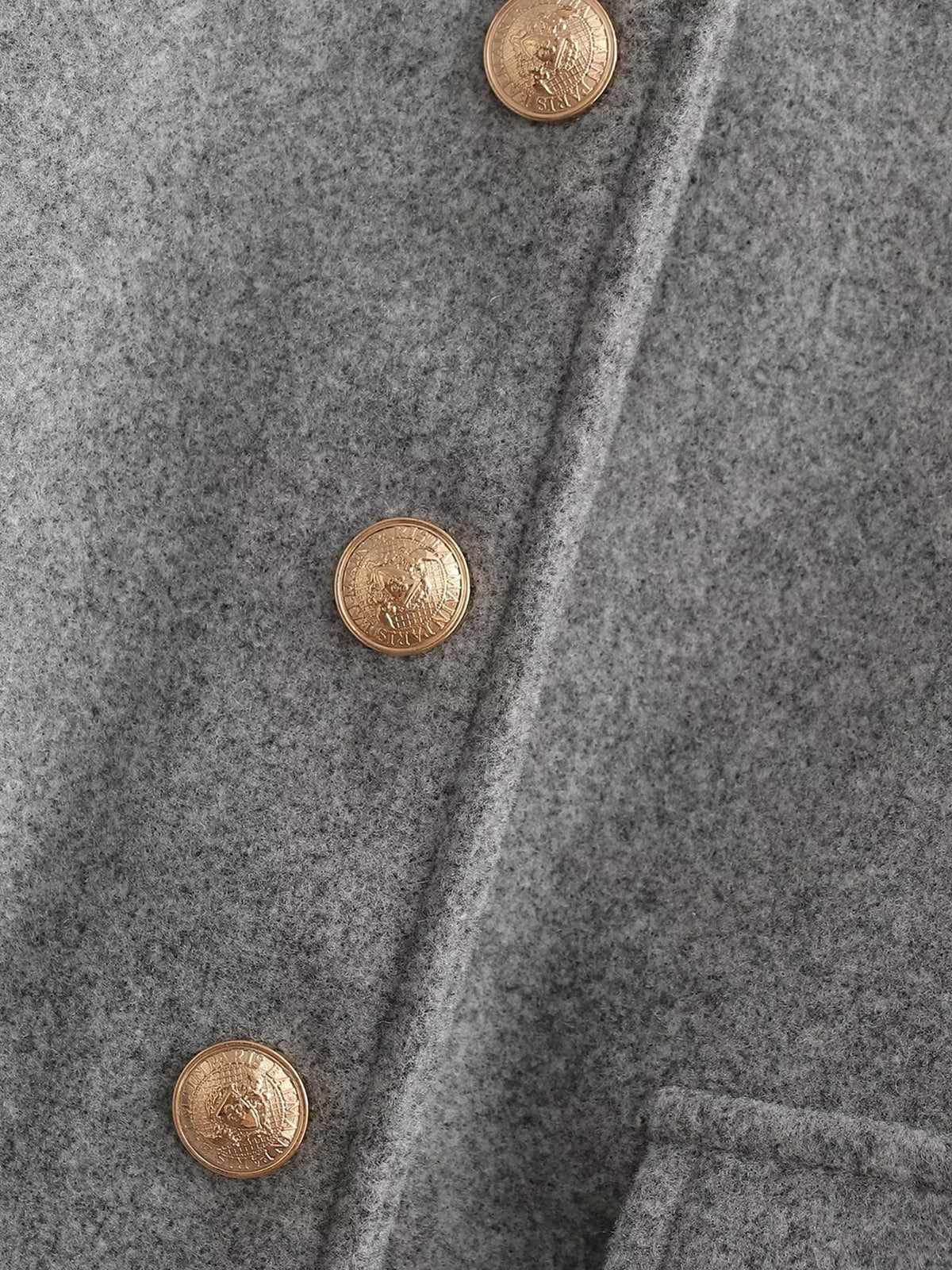 WW | Jacke Kurz Kapuze Wolljacke Damenjacke