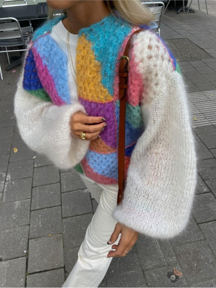 WW | Top Gekürzt Offene Front Strickjacke Damenbekleidung