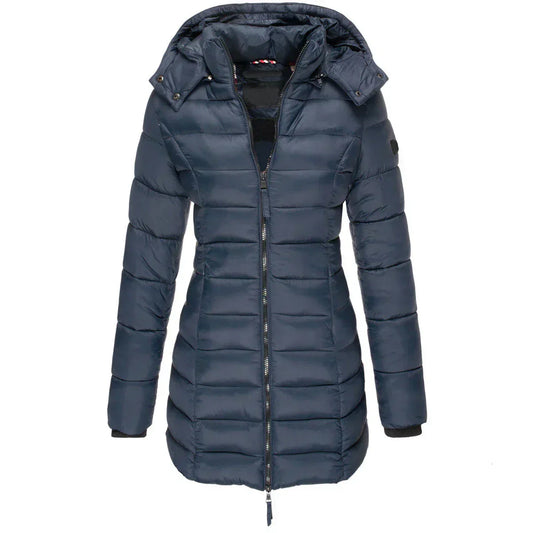 WW | Wattierte Winterjacke mit Kapuze