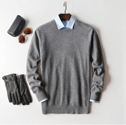 WW | Classic Knit Wool Round Neck Long Sleeve Regular Fit