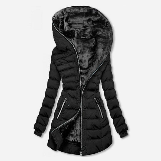 W&W | Stylische lange Winterjacke