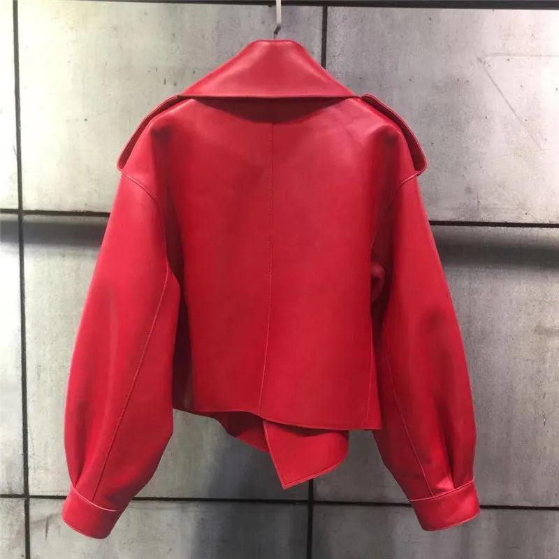 WW | Leather Jacket Retro & Stylish