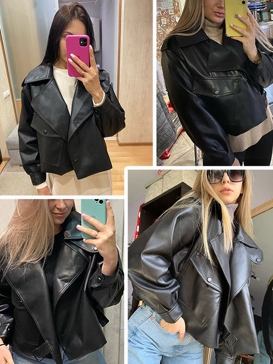 WW | Damen Gekürzt Jacke - Mit Gürtel