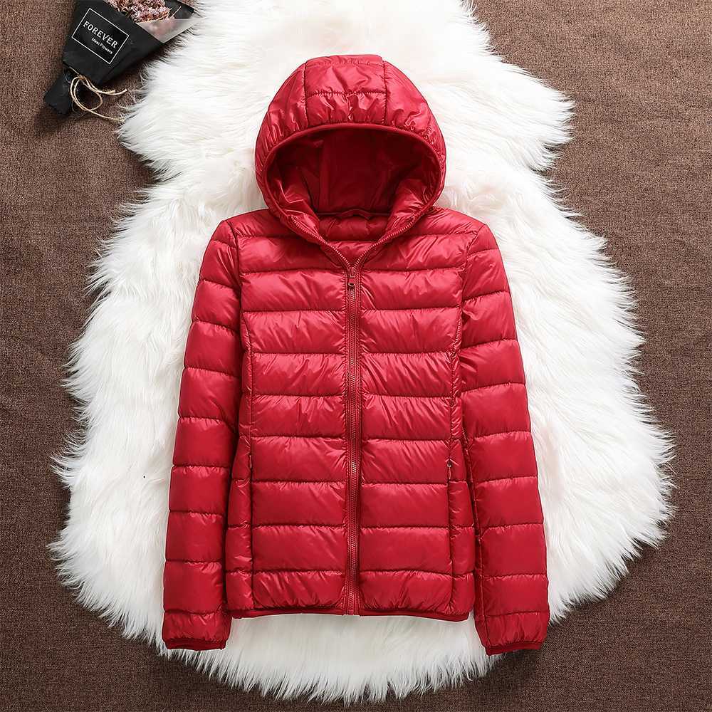 WW | Quilted Women's Transitional Jacket with Hood