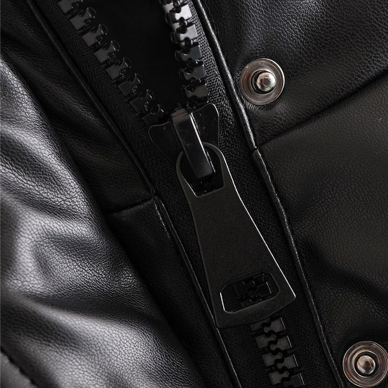 WW | Women's leather winter jacket