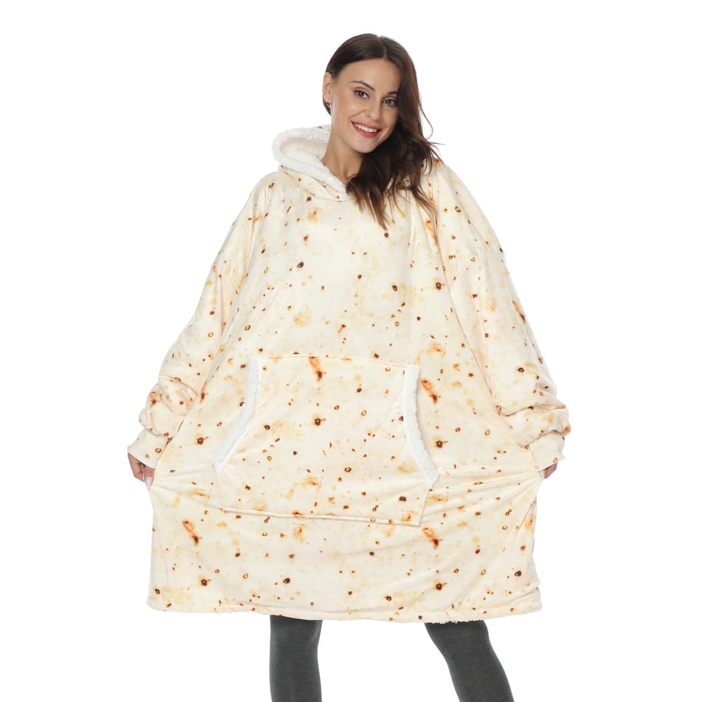 WW | Delicious combination of soft hoodie and cozy blanket in one!