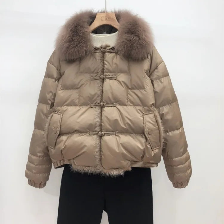 WW | Loose Puffer Jacket Warm & Vintage
