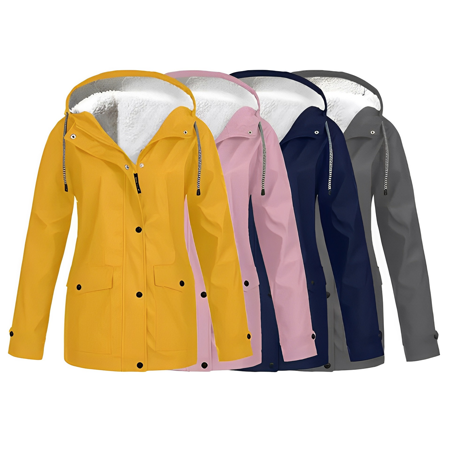 WW | Women's Rain Jacket with Fleece Lining