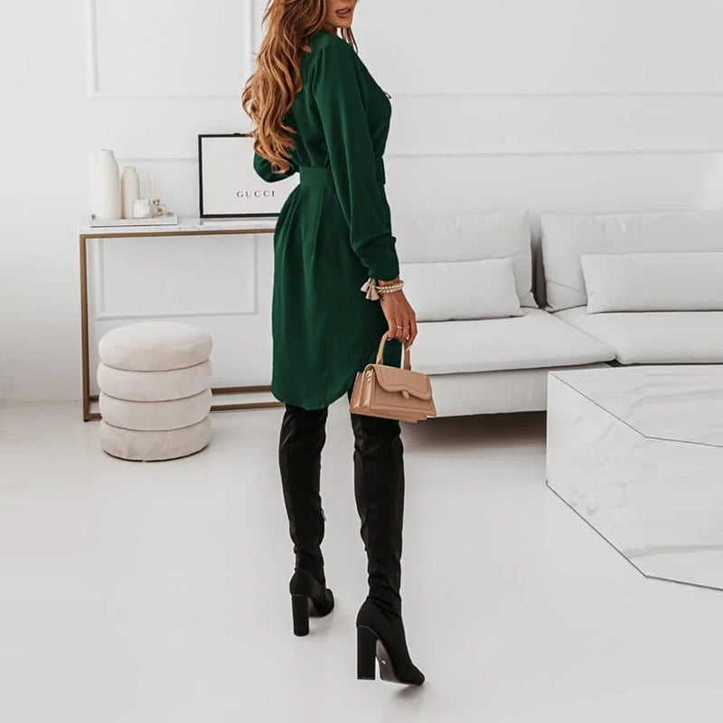 WW | Shirt dress with belt