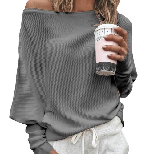 WW Sweater | Trendy soft off-the-shoulder sweater
