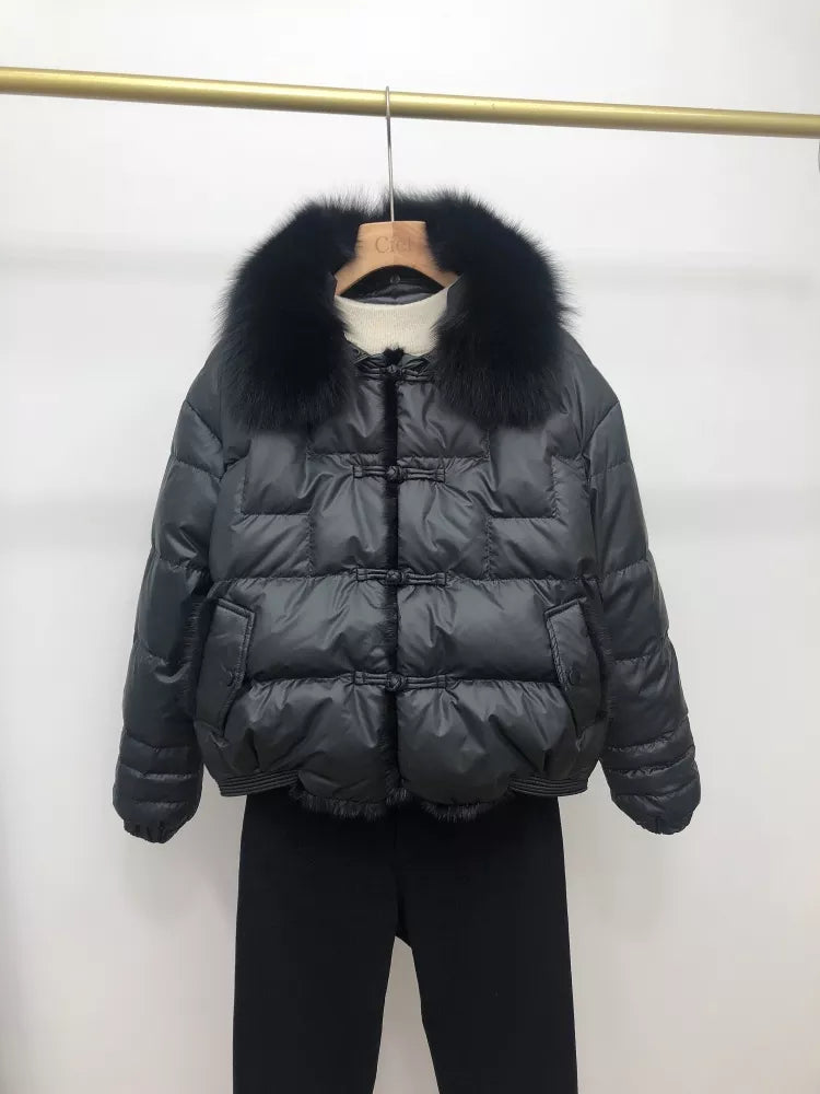 WW | Loose Puffer Jacket Warm & Vintage