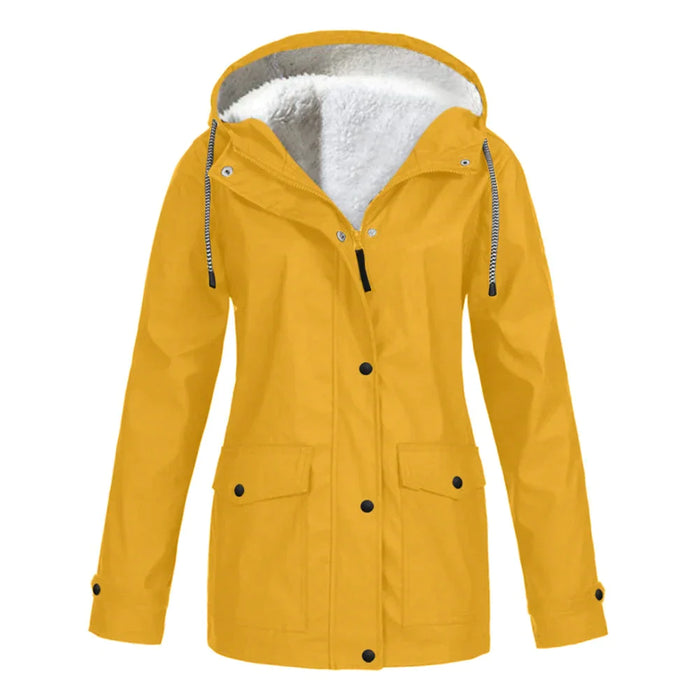 WW | Rain jacket with teddy lining