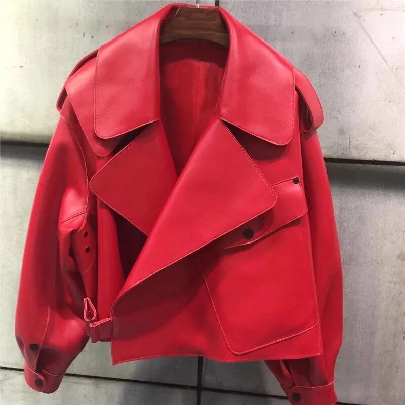 WW | Leather Jacket Retro & Stylish