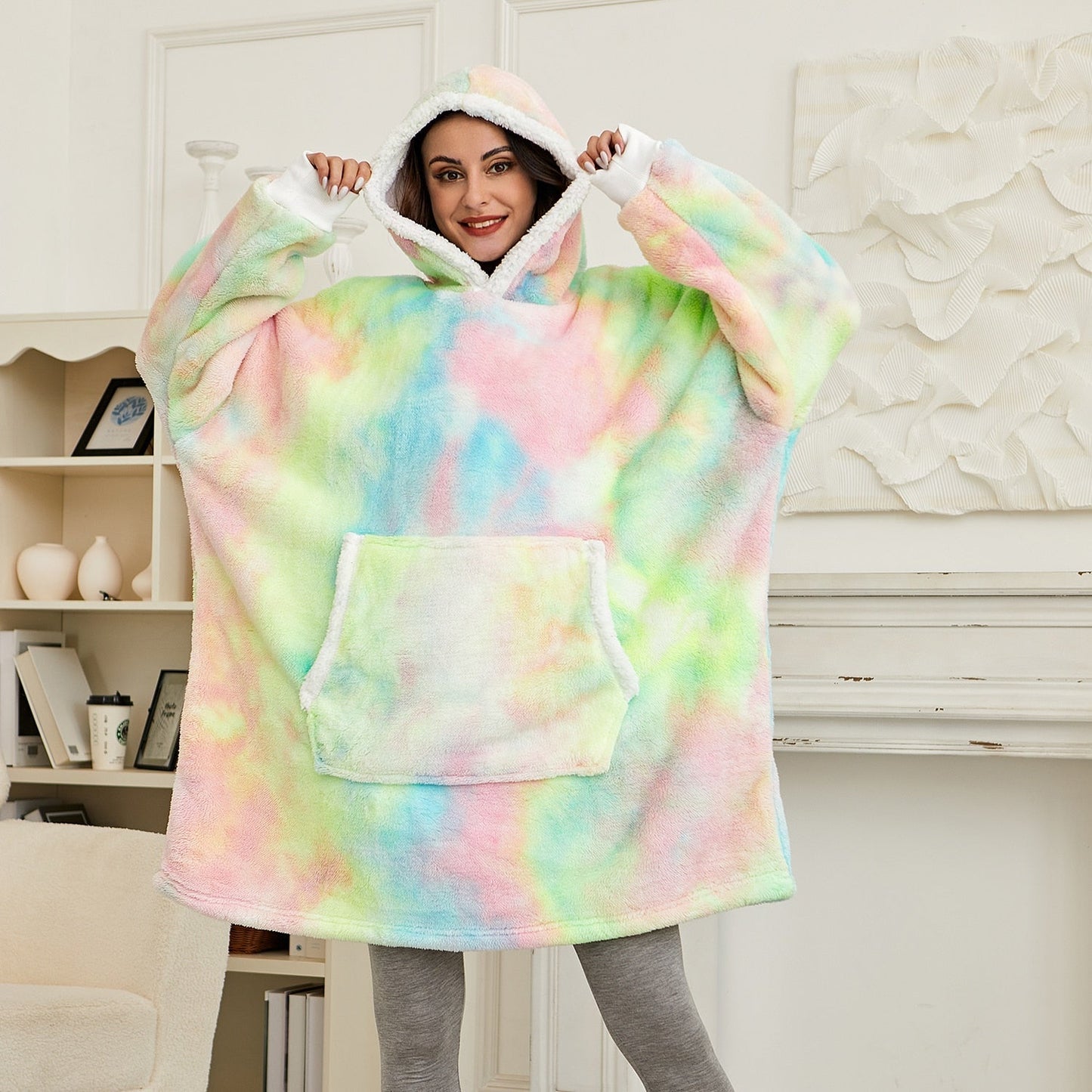 WW | Delicious combination of soft hoodie and cozy blanket in one!