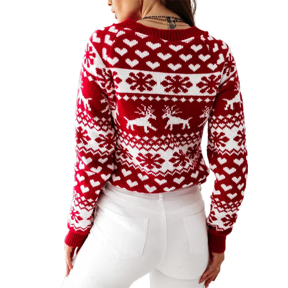 WW | Comfortable knitted Christmas sweater