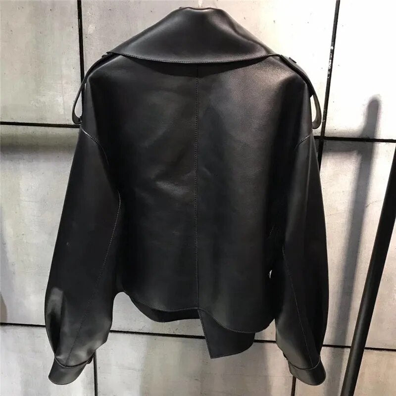 WW | Leather Jacket Retro & Stylish