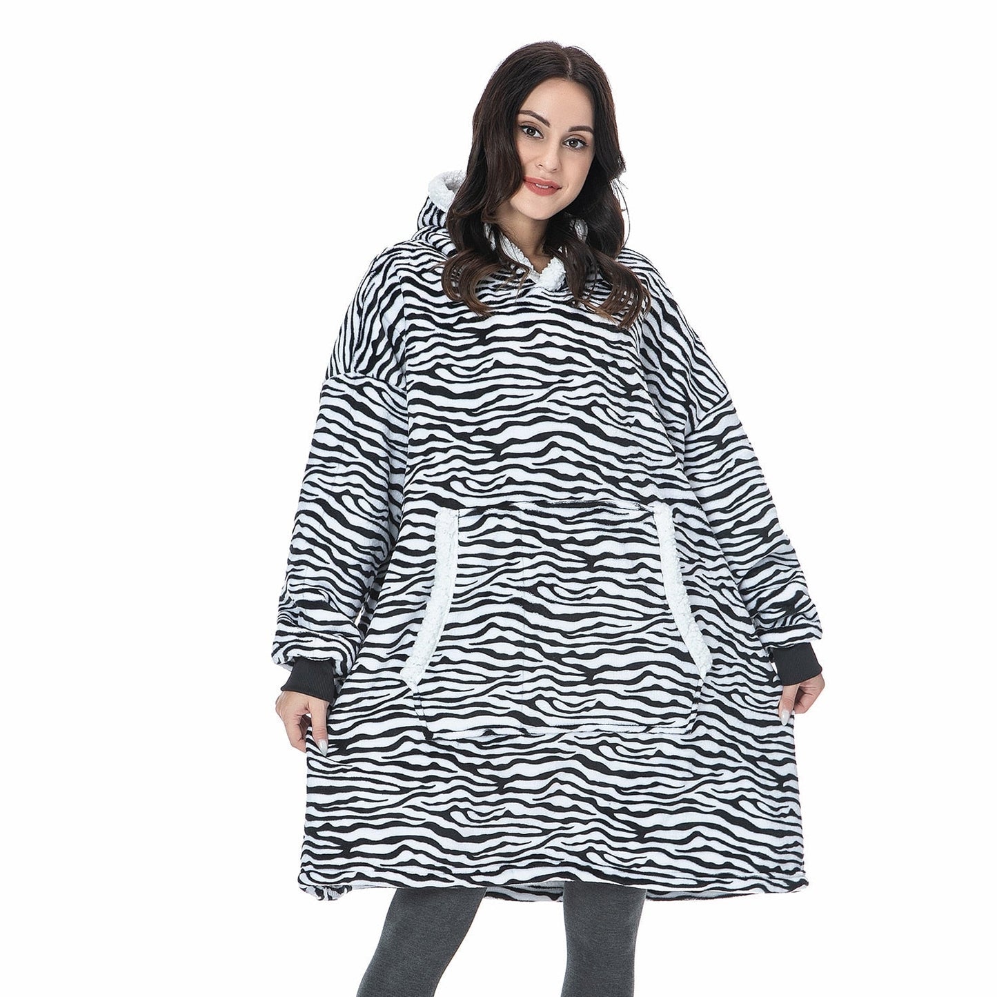 WW | Delicious combination of soft hoodie and cozy blanket in one!