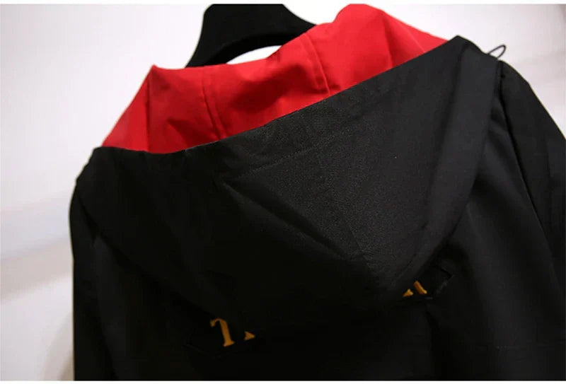 WW | Oversized Hooded Windbreaker Jacket