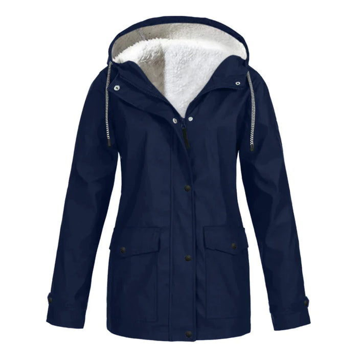 WW | Rain jacket with teddy lining