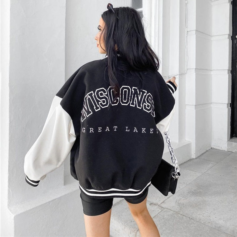 WW | Baseball Jacket Oversized, cool & timeless!
