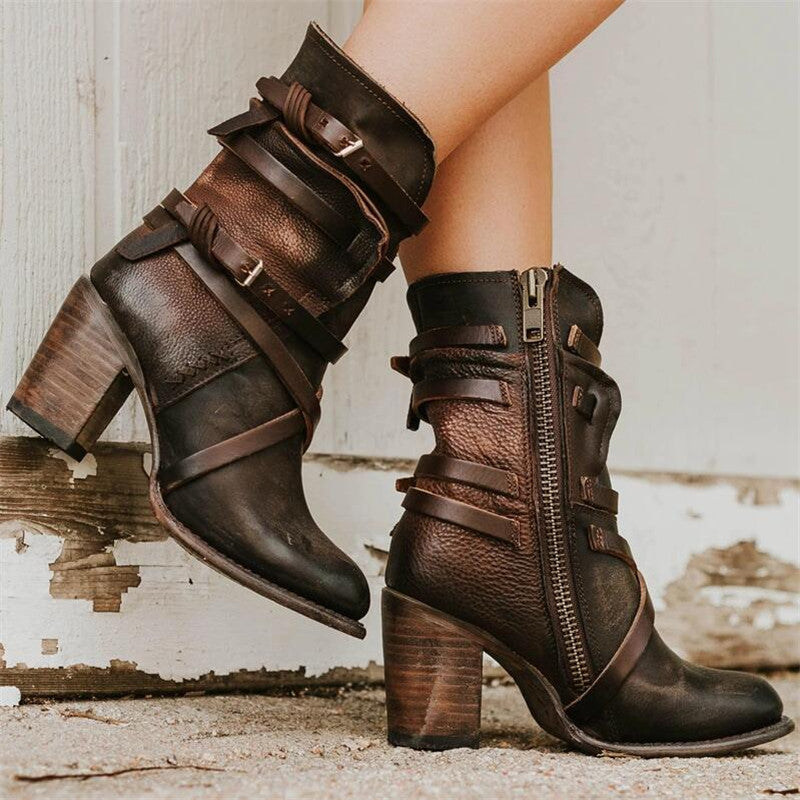 W&W - Women's Winter Leather Boots