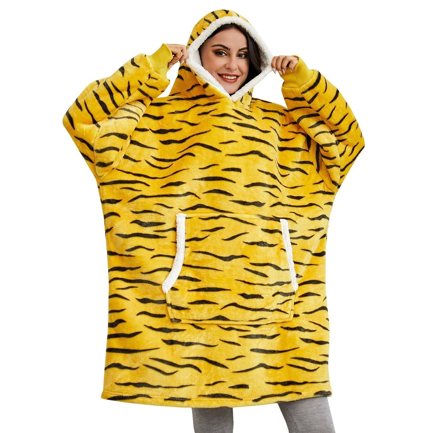 WW | Delicious combination of soft hoodie and cozy blanket in one!