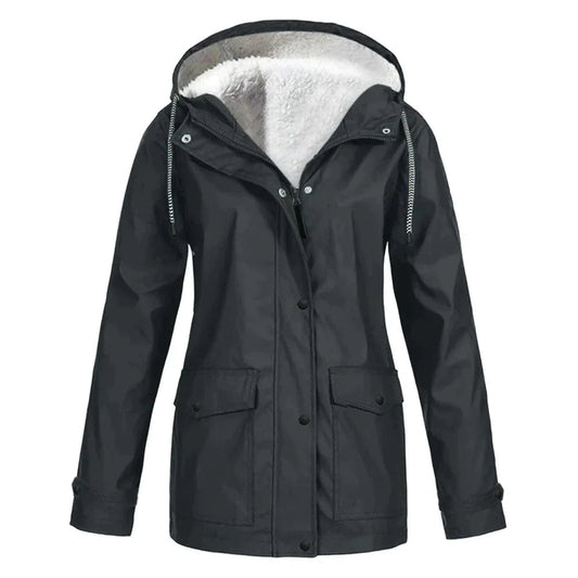 WW | Rain jacket with teddy lining