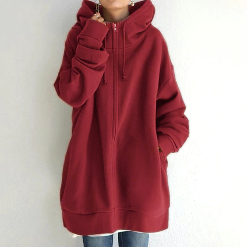 WW | Winter-Kapuzenpullover in Übergröße