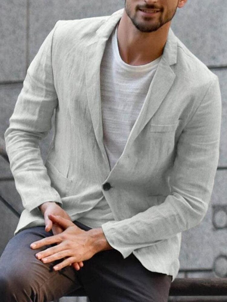 WW | Casual Blazer aus weicher Baumwolle