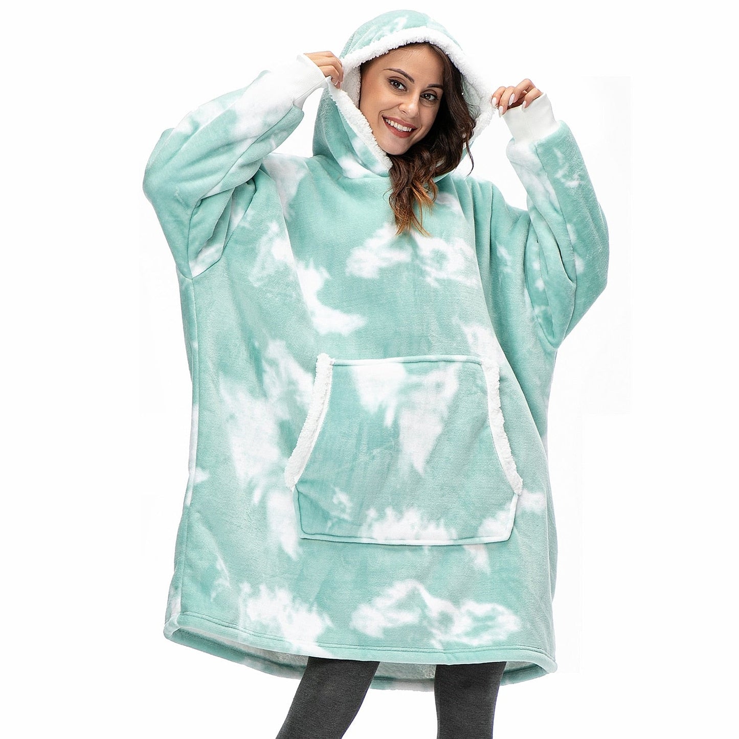 WW | Delicious combination of soft hoodie and cozy blanket in one!