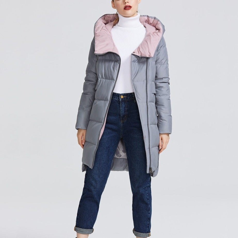 WW | Women's Winter Jacket with Asymmetrical Closure