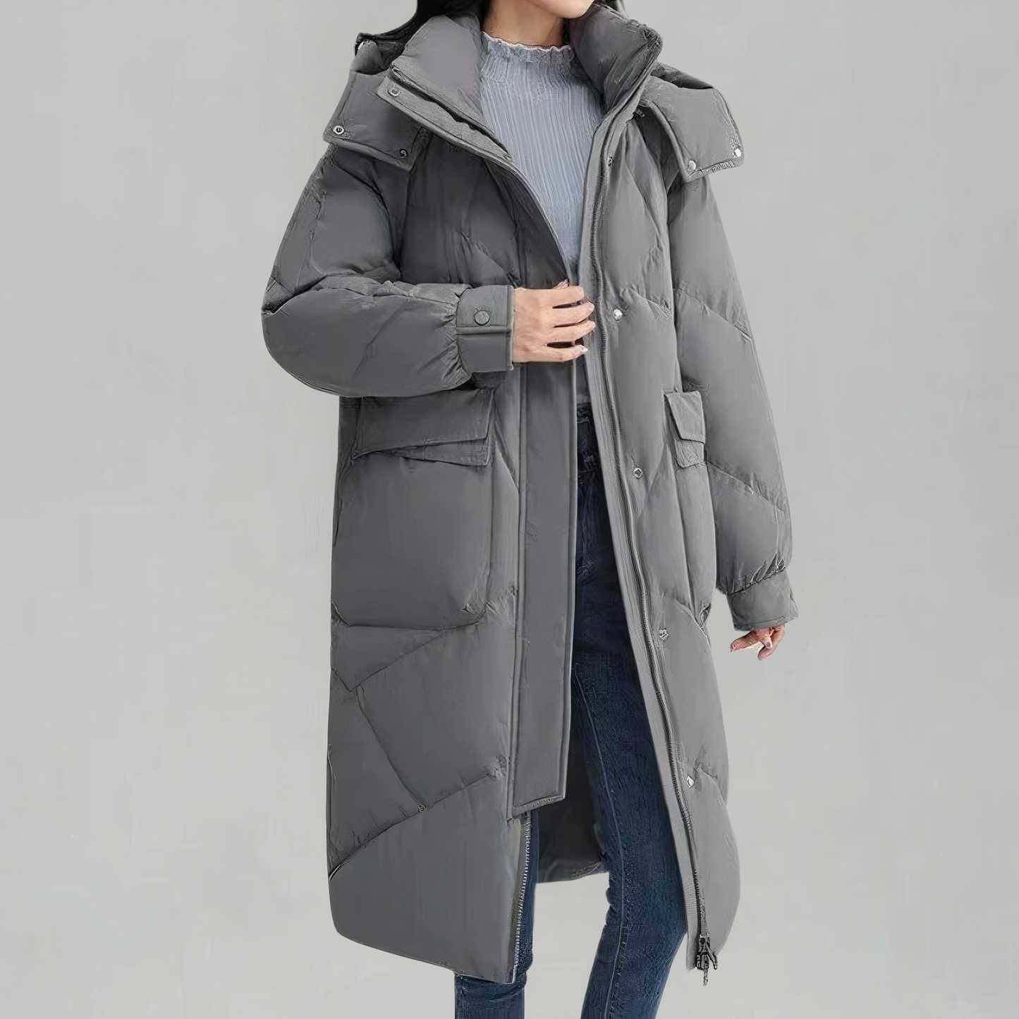 WW - Lange Daunenjacke