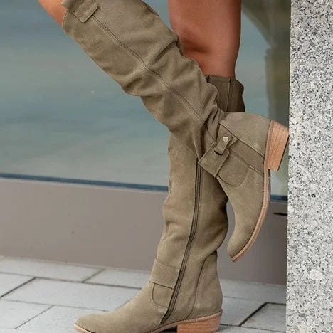 WW | New Premium Leather Women's Boots