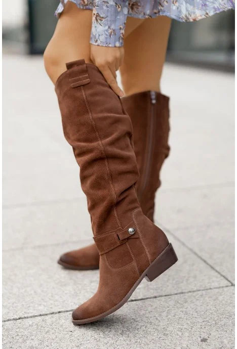 WW | New Premium Leather Women's Boots