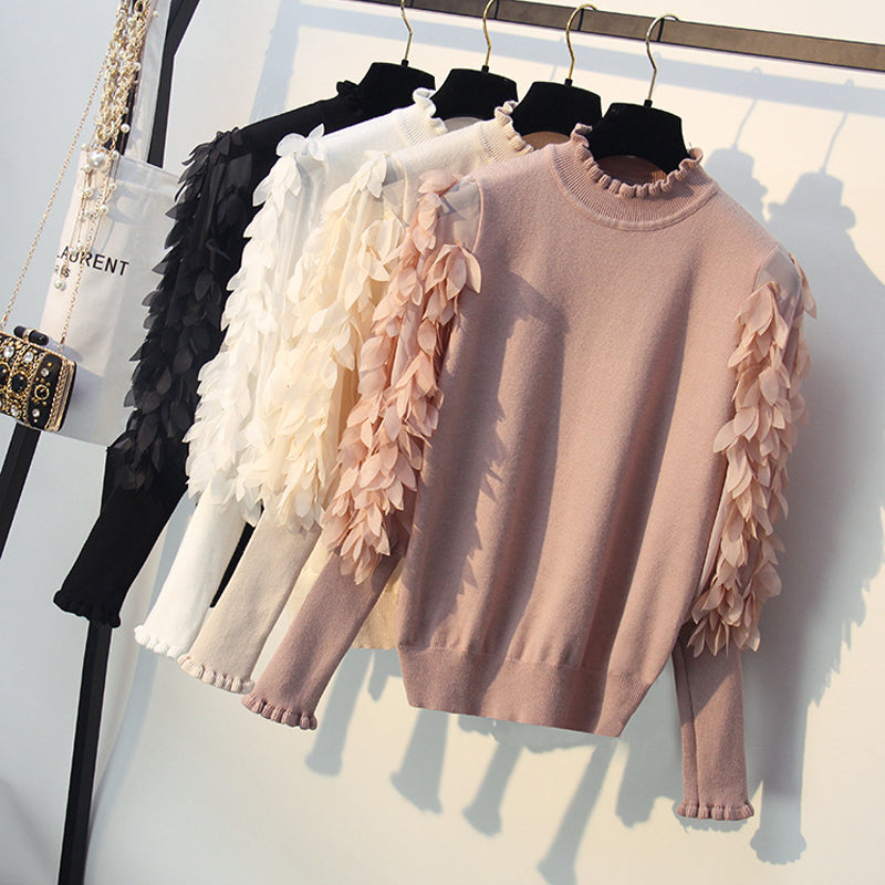 WW | Kragen Strickpullover