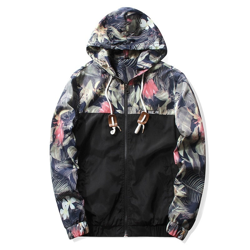 WW | Women's Transitional Jacket with Floral Motif