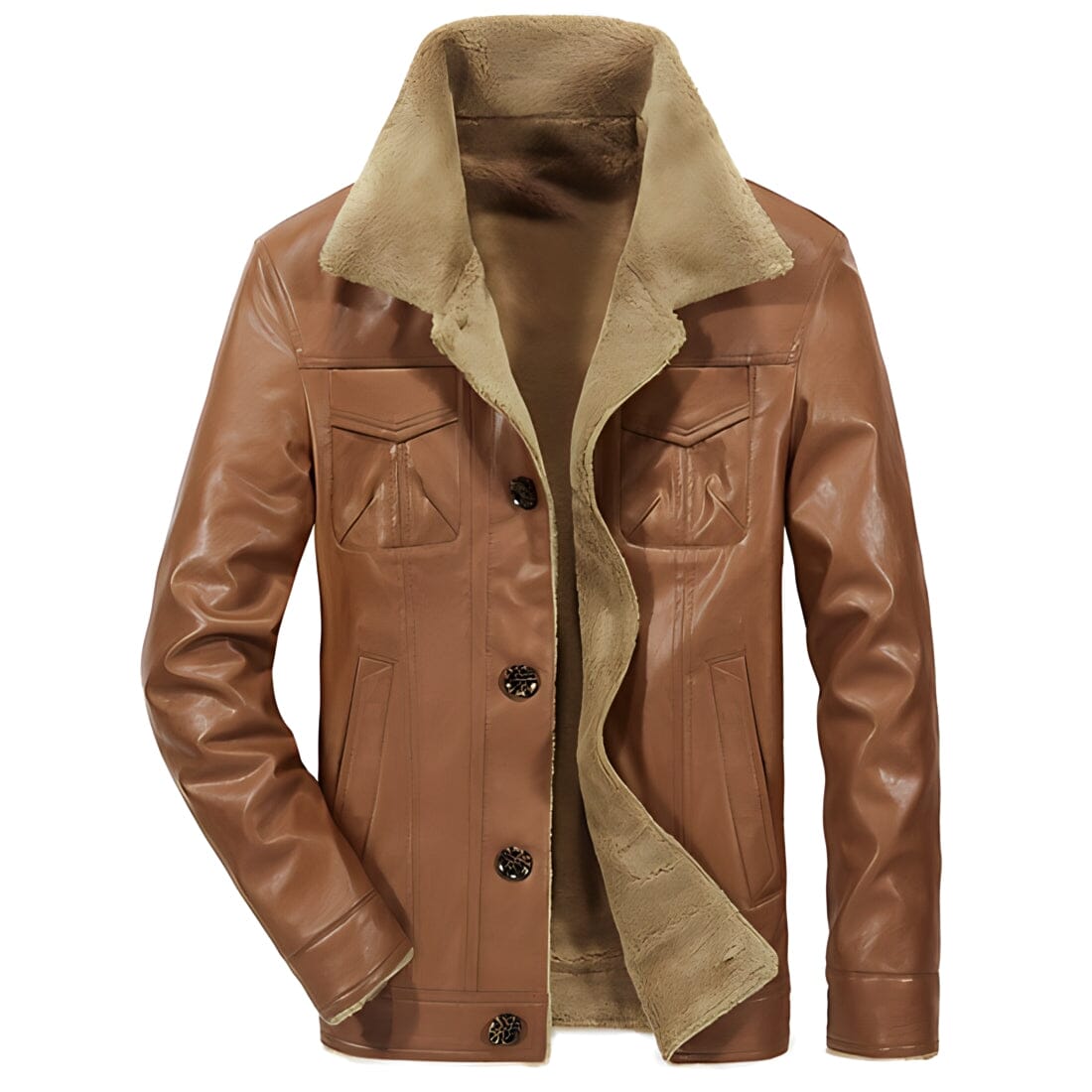 WW | Fox Winter F Faux Leather Jacket