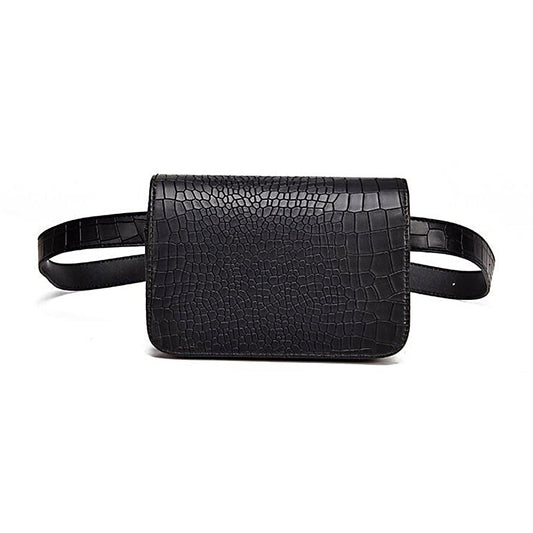WW | Alligator-musterte lässige Bauchtasche